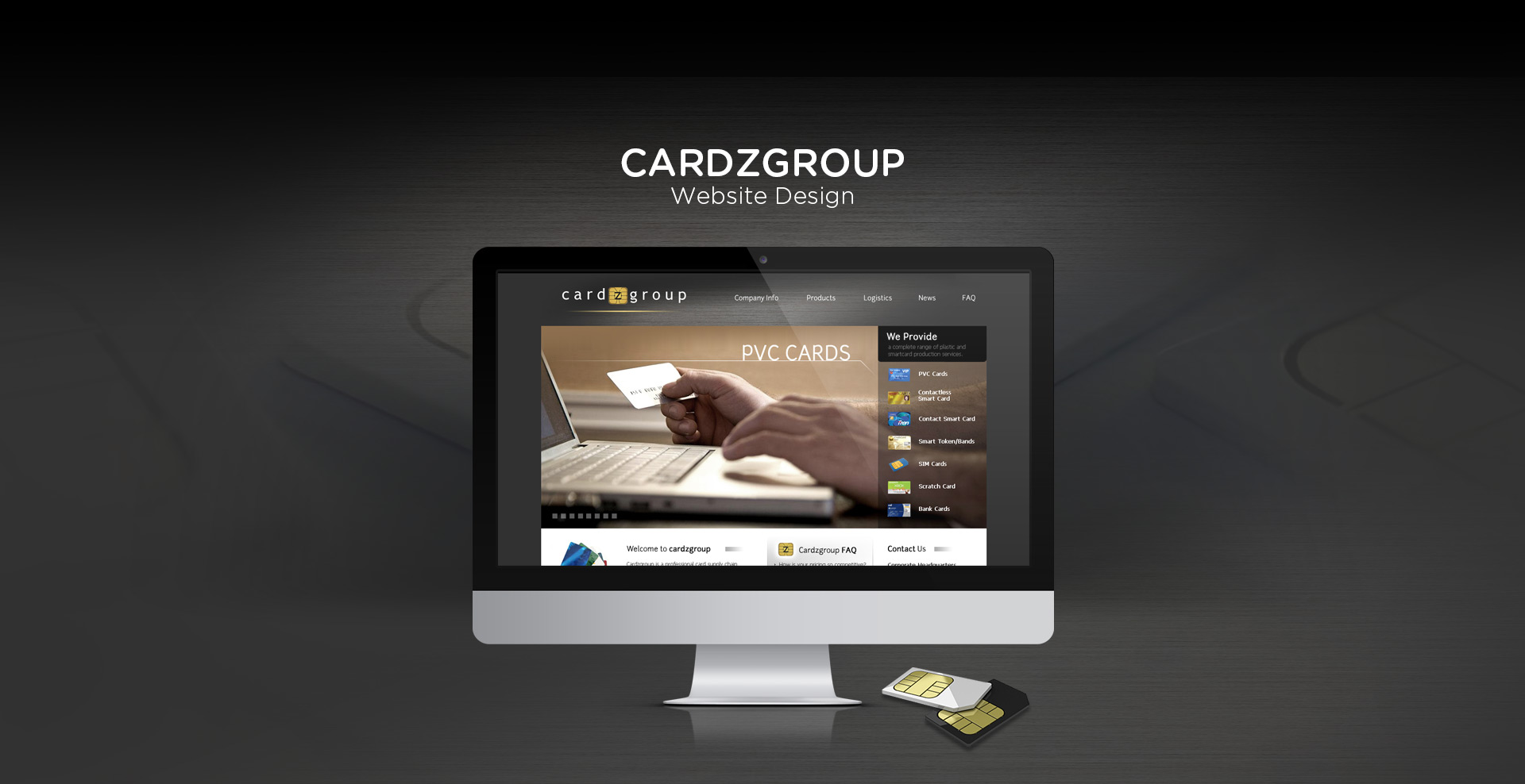 CARDZGROUP，易逐浪，高端品牌智造，深圳响应式网站设计